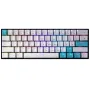 Delux KM36 61 Keys Wired Mechanical Keyboard RGB Light Two-color Injection Keycaps USB E-Sports Ergonomics Gaming Keyboards