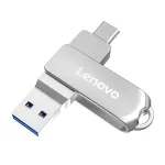 Lenovo SS360 Type-C & USB3.2 Flash Drive 256GB/128GB/64GB/32GB 150MB/s High Speed Metal Memory U Disk Pendrive Plug and Play