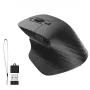 HXSJ T16 Dual Mode Mini Mouse 800-4800DPI Adjustable 2.4G Wireless & bluetooth Mute Mice for Tablet Laptop Computer