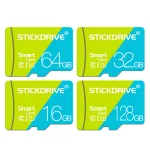 Stickdrive Class 10 High Speed TF Memory Card 64GB 128GB 256GB Micro SD Card Flash Card Smart Card for Phone Camera Driving Recorder