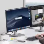 ORICO 8TB USB4 40Gbps Muhafaza Soğutma Fanı PCIe4.0 NVME Muhafaza Alüminyum Uyumlu Thunderbolt 3/4 Mac PC Bilgisayar için