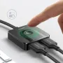 UGreen CM311 4K@60Hz HDMI Switch with 3.3FT HDMI Cable 2 in 1 Out/1 in 2 Out Bidirectional HDMI Splitter Switcher for HDTV Monitor Projector Laptop Switch