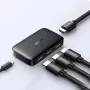 UGREEN 3 in 1 Out 4K HD Splitter Switch 3D 30Hz UHD Automatic HD Switch Box with IR Remote Control Compatible for HDTV/Laptop/PC/TV Stick/Switch