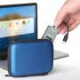 MAIWO K1696P M.2 NVMe naar Type-C SSD-behuizing Behuizing 3.1 SSD-adapter Gereedschapsloze externe SSD-doos Ondersteunt M B&M-sleutels