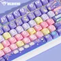 IBLANCOD 128 Keys Candy Planet PBT Keycap Set CSO Profile Sublimation Cuteness Custom Keycaps for Mechanical Keyboards