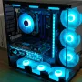 Quạt CPU COOLMOON 120mm RGB 6PIN Đèn nhiều màu 12CM Bộ tản nhiệt làm mát PC 5VDC 12VDC ARGB Thủy lực Vòng bi Quạt thông gió Khung máy