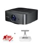 Blitzwolf V10 3\ LCD Projector 120-Inch Screen Wireless Cast Screen 5G-WIFI Dual Bluetooth5.3 Electric Focus UP&Down Keystone Correction Home Theater Outdoor Movie Lights Outdoor