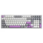 GAMAKAY TK101 Tri-mode Custom Mechanical Keyboard 101 Keys Hot Swappable RGB Gasket-mount 2.4G/bluetooth/Wired Gaming Keyboards