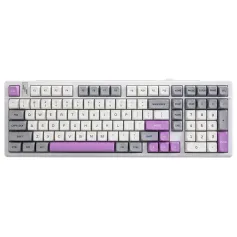 GAMAKAY TK101 Tri-mode Custom Mechanical Keyboard 101 Keys Hot Swappable RGB Gasket-mount 2.4G/bluetooth/Wired Gaming Keyboards