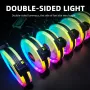 Ventola di raffreddamento per PC da 120 mm con LED RGB, modalità multicolore, silenziosa, con controller