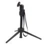 MT-10 Mini Aluminum Tripod Projector Stand 2 Section Tabletop Tripode with Gimbal Ball Head for SLR DSLR Camera Phone Photography Travel Tripe Holder
