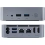OUMAX MAX N Intel Alder Lake-N100 16GB RAM 500GB SSD WIFI5 BT5.0 4K Çift Çıkışlı HD Windows 11 Mini Oyun Bilgisayarı Masaüstü PC