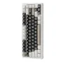 Attack Shark X86 82-Keys Three Mode Mechanical Gaming Keyboard Gasket Structure Hot Swappable RGB Cherry Profile CNC Processed 75% Layout Gaming Keyboard for Laptop Computer