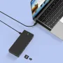 Blueendless 13-in-1 Type-Cドッキングステーション、USB3.0、USB3.1*2、PD3.0、Type-C3.1、DP1.4、HD2.0*2、ギガビットポート、3.5mmオーディオ、SD/TF3.0、マルチポート、USBアダプタハブ