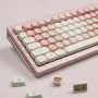 XVX Cherry Pudding 143 Keys MOA Profile Dye-Sub PBT Keycap Set for ANSI Layout 61/68/84/87/100/104/108 Keys Mechanical Keyboard