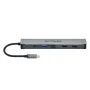 موزعات USB 5 في 1 من BlitzWolf BW-NEW TH11 مزودة بمنفذ HDMI مزدوج بدقة 4K بتردد 30 هرتز، ومنفذ VGA، ومنفذ USB 3.0، وشاحن PD بقوة 100 واط، وقاعدة توصيل من النوع C لأجهزة Apple وHuawei وMacBook