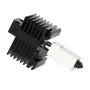 KINGROON New Upgrade Hardened Steel Extrusion Head Assembly For Bambu X1/P1P 3D Printer Hot End 0.4mm Hardened Steel Nozzle 500°C Heating Block Aluminum Alloy Radiator High Temp Printing