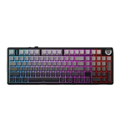 AULA F99 Pro Mechanical Keyboard 100 Keys Tri-mode Hot Swappable 8000mAh PBT Two-Color Keycap BT/2.4G/Type-C Gasket RGB Customized Gaming Keyboards