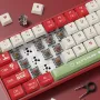 Ajazz AK680 คีย์บอร์ดเกมมิ่งแบบมีสาย 68 คีย์ พร้อมไฟ RGB แบบสลับได้ EVA Sandwich USB คีย์บอร์ดสำหรับเล่นเกม E-sports สำหรับพีซี แล็ปท็อป คอมพิวเตอร์