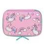 EVA Cartoon Pencil Case Pen Bag Large Mermaid Crocodile Dinosaur Pencil Box Kids School Students Stationary Gifts