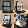 Accessoires pour imprimante 3D Ender-3/Ender-5/CR-10 Portique Barre lumineuse LED double face Kit d'impression Pièces de rechange