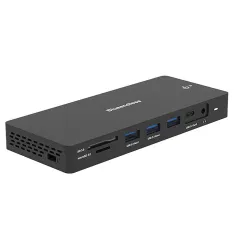 Blueendless 13-in-1 Type-C Docking Station with USB3.0 USB3.1*2 PD3.0 Type-C3.1 DP1.4 HD2.0*2 Gigabit Port 3.5mm Audio SD/TF3.0 Multiports USB Adapter Hubs