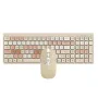 BK100 Set tastiera e mouse wireless Bluetooth 2.4GHz Tipo C ricaricabile Mini Silent Pc Slim Office Gaming Keyboard Kit