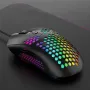 ZIYOULANG M5 Wired Game Mouse Breathing RGB Colorful Hollow Honeycomb Shape 12000DPI Gaming Mouse USB Wired Gamer Mice for Desktop Computer Laptop PC