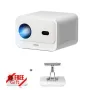 Blitzwolf®BW-V3Max Projector Water Cooling Android TV Auto Keystone Correction Electric Focus WIFI6 Noiseless Mini Outdoor Movie with VF4 Bracket