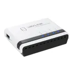 Wavlink USB2.0 Wireless Printer Server with 10/100Mbps LAN/Bridge WiFi Support Wired/Wireless/Standalone Modes for Windows/Mac