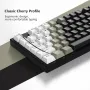 XVX 131-Tuş Cherry Profile Double-Shot PBT Tuş Takımı 61/68/84/87/96/98/100/104/108 tuşlu mekanik klavyelerle çalışır