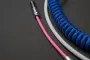 MechZone ハンドメイドコイルケーブル キーボードコイル Type-C ミニUSB DIYコイルケーブル データケーブル USB C 航空コネクタ メカニカルキーボード用