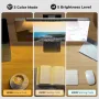 Barra de luz para monitor BlitzMax BM-CS1 RGB com design de projeção frontal assimétrica e antirreflexo para jogadores