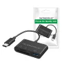 MicroDrive TY1-3 3'ü 1 arada USB Hub'ları USB3.0 SD/TF Kart Okuyucu Yuvası ile PC Dizüstü Bilgisayar Klavye Fare U Disk için