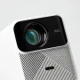 Wanbo Mozart1 Smart Projector Fysiek 1080P 900Ansi Lumens Android-systeem 2+32GB opslag Dual WIFI6 Autofocus Automatische keystone-correctie Volledig gesloten optische 8Wx2 full-range afgesloten geluidskamer Luidspreker Home Cinema