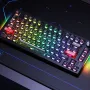 DAREU EK75 Magnetic Switch Mechanical Gaming Keyboard 80 Keys with Metal Knob Hot Swap RGB Gasket Low Latency Customized Gaming Wired Keyboards
