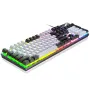 YINDIAO K500 104 Keys Wired Gaming Keyboard Mechanical-Feel Keycaps RGB Backlit USB E-sports Gamer Keyboards for PC Laptop Computer