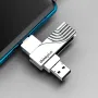 محرك أقراص فلاش لينوفو ثينك بلس TPCU301 من النوع C3.1 وUSB 3.0 بسعة 256 جيجابايت/128 جيجابايت/64 جيجابايت، بسرعة 100 ميجابايت/ثانية، ذاكرة تخزين يو ديسك عالية السرعة