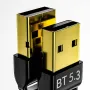 USB bluetooth Dongle Adaptörü bluetooth 5.3 Kablosuz BT Alıcı Verici Adaptörü PC Bilgisayar için
