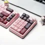 KZZI K20 19キー トライモード ワイヤレス メカニカルキーパッド ノブ付き ホットスワップ可能 RGB ゲーミングキーボード 2.4G/Bluetooth/有線テンキー PC コンピューター用