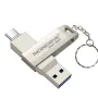 Microdrive MD223C USB3.0&Type-C двойной металлический интерфейс 64G 128G 256G высокоскоростная передача данных портативный накопитель U диск для телефона компьютера планшета