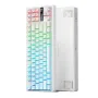 MCHOSE G87 Tri-mode Mechanical Keyboard with Knob 87 Keys Gasket Structure Hot Swappable RGB 10000mAh Battery Wired 80% Layout Customized Gaming Keyboards