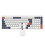 BK100 Set tastiera e mouse wireless Bluetooth 2.4GHz Tipo C ricaricabile Mini Silent Pc Slim Office Gaming Keyboard Kit