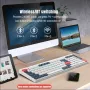 BK100 Set tastiera e mouse wireless Bluetooth 2.4GHz Tipo C ricaricabile Mini Silent Pc Slim Office Gaming Keyboard Kit