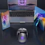 INPHIC X2 Tri-mode Wireless Gaming Mouse 800-2400DPI RGB Light 2.4G Wireless/BT4.0/BT5.0 Mute Mice for PC Laptop Computer