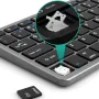 Mini Multimedia Keyboard Mouse Set For Laptop PC TV Android BT 5.0 & 2.4G Wireless Keyboard and Mouse Combo