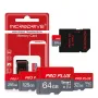 Microdrive Pro Plus TF Memory Card 64G/128G/256G Class10 High Speed Micro SD Card Flash Card Smart Card for Phone Camera Driving Recorder
