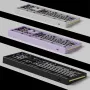 MONSGEEK M5W Kit de bricolaje personalizado de aluminio, teclado mecánico CNC de triple modo, 108 teclas, montaje en junta, intercambio en caliente, RGB, teclados para juegos