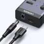 UGreen 7-в-1 Powered Switch Type-C Док-станция USB-адаптер с USB3.0*7 Многопортовые внешние концентраторы-разветвители для ноутбука, компьютера, телефона