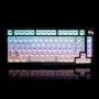 Gamakay SN75 %75 Mekanik Klavye Kiti VIA Programlanabilir Sıcak Takas Üç Modlu bluetooth/Tip-C/2.4G Kablosuz RGB Özelleştirilmiş Klavye Kiti, PCB Montaj Plakası EVA Ses Yalıtım Matı